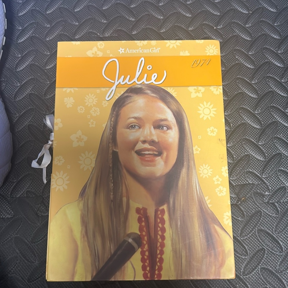 American Girl Julie book set. 6 books